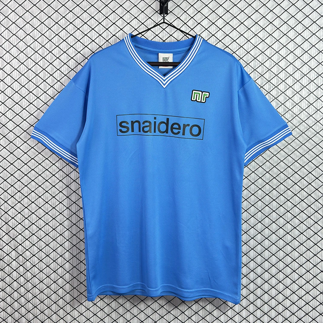 81/82 Napoli Home Retro Soccer Jersey