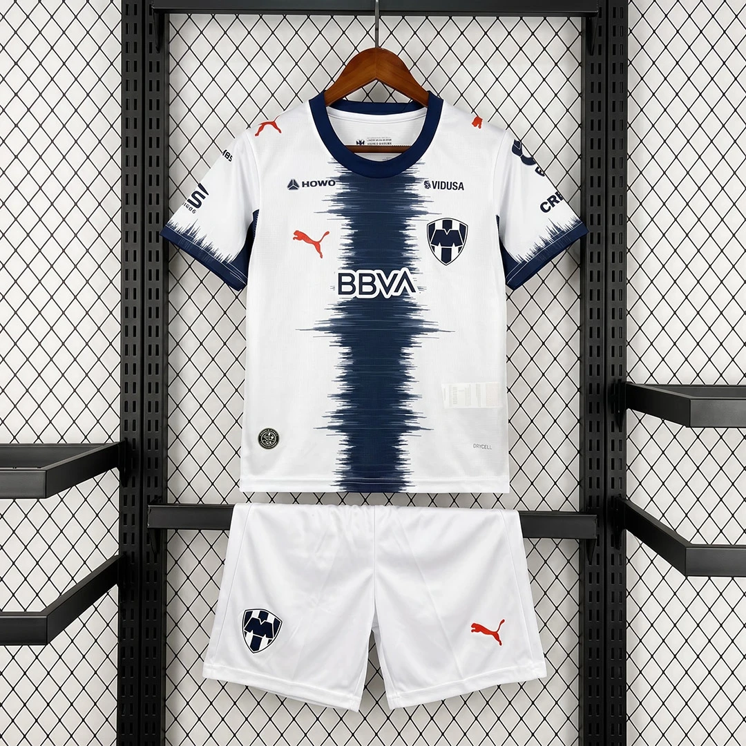 26/27 Monterrey Away Kids Soccer Jersey