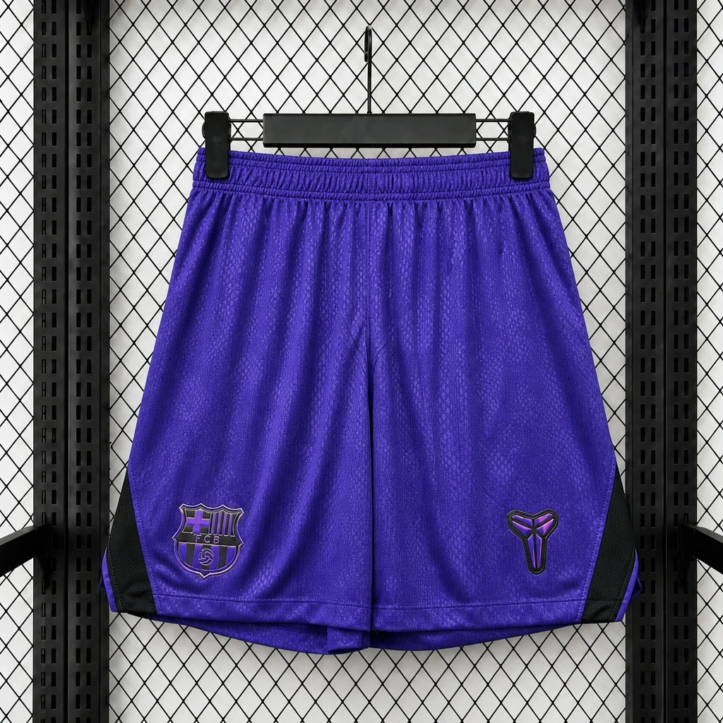 26/27 Barcelona Away Soccer Shorts