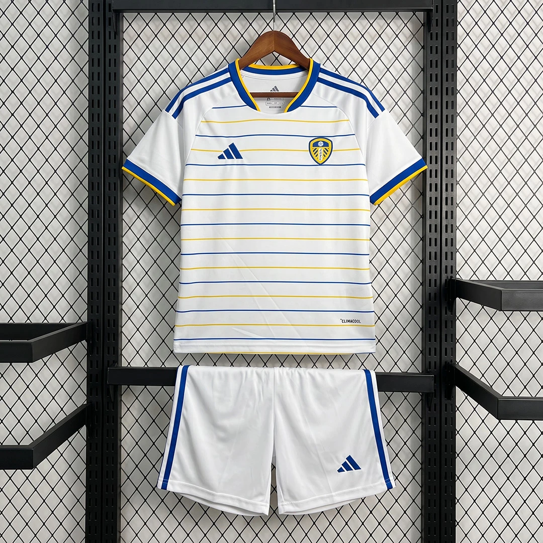 26/27 Leeds United Home Kids Soccer Jersey
