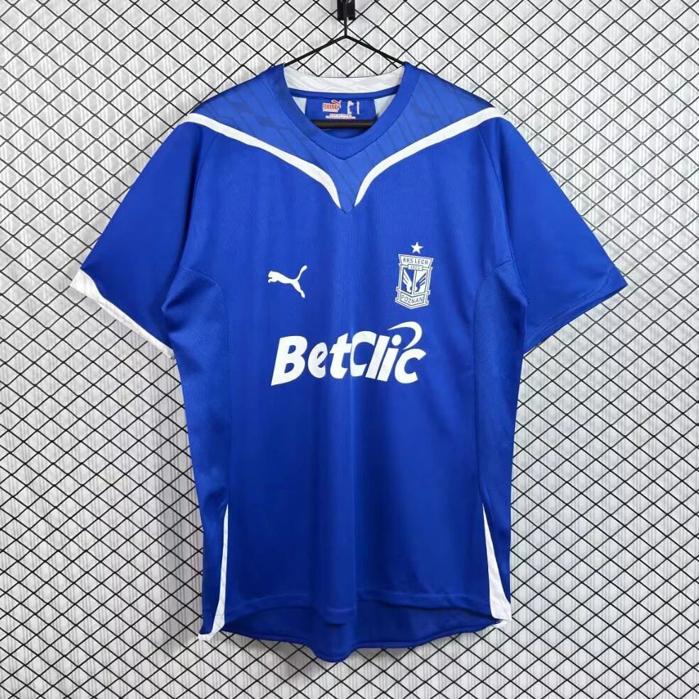 09/10 Lech Poznan Home Retro Soccer Jersey