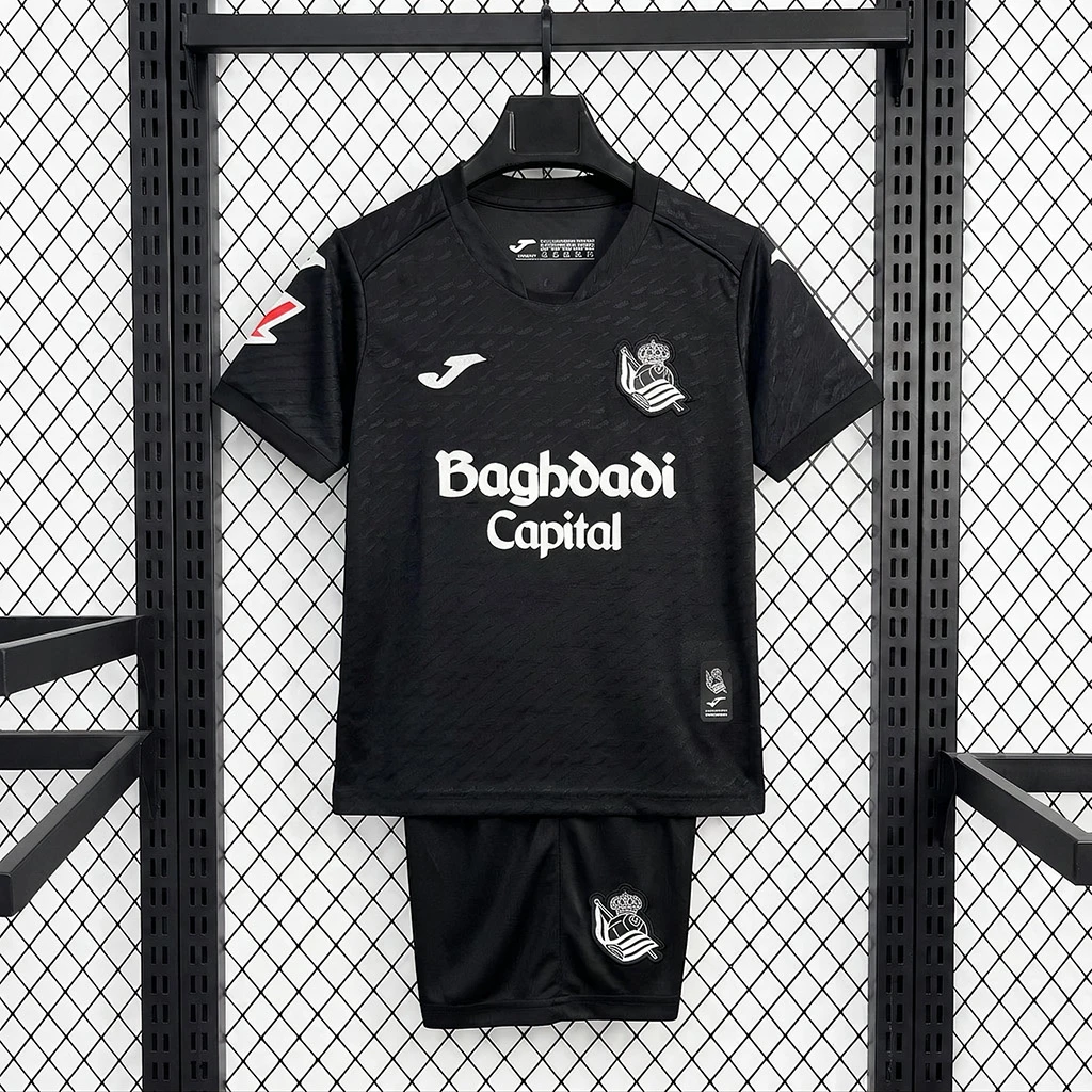 26/27 Real Sociedad Away Kids Soccer Jersey