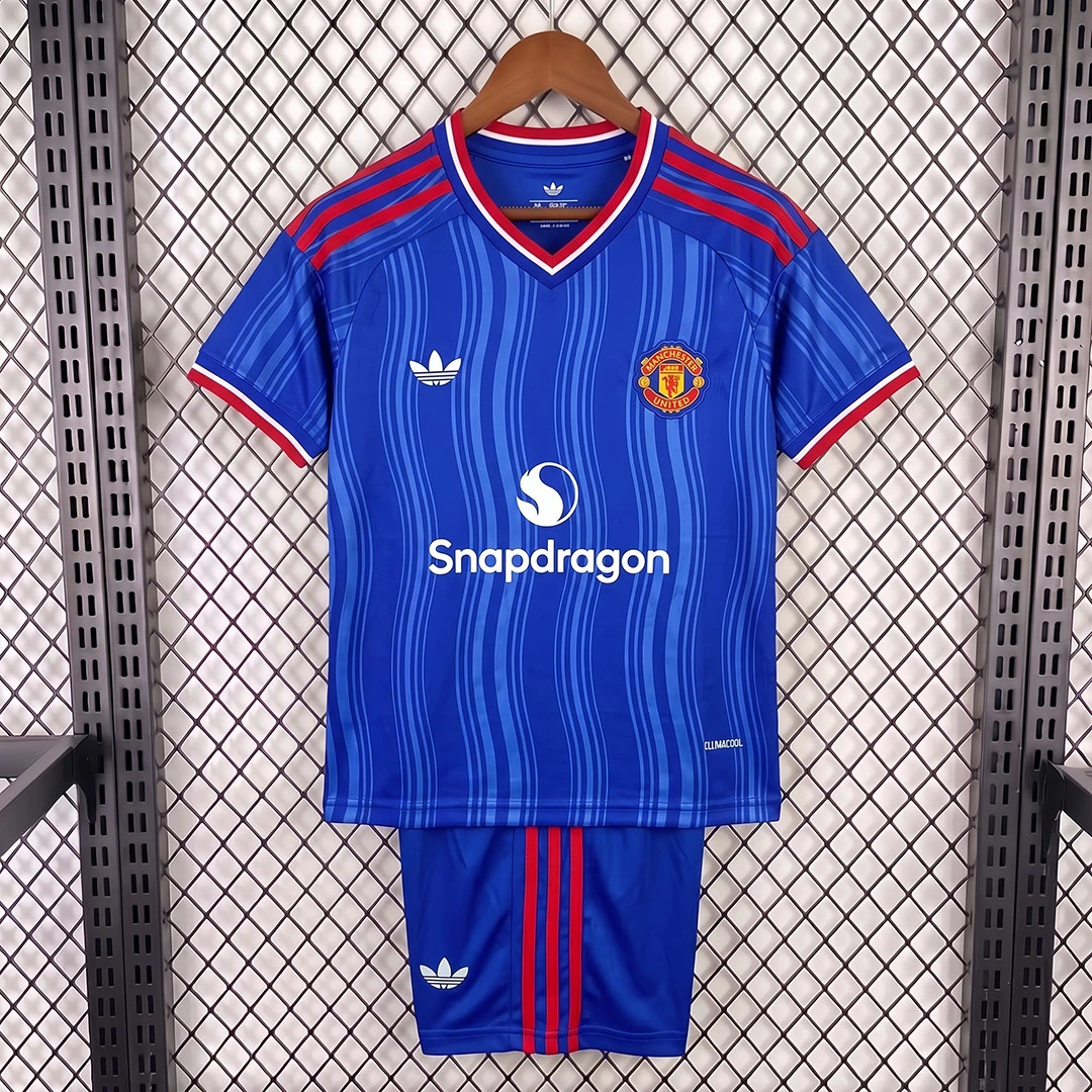 26/27 Manchester United Away Kids Soccer Jersey