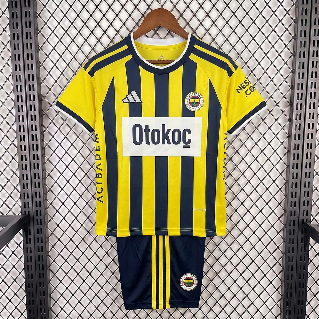 26/27 Fenerbahce Home Kids Soccer Jersey