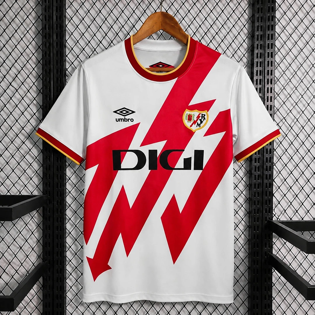 26/27 Rayo Vallecano Home Soccer Jersey