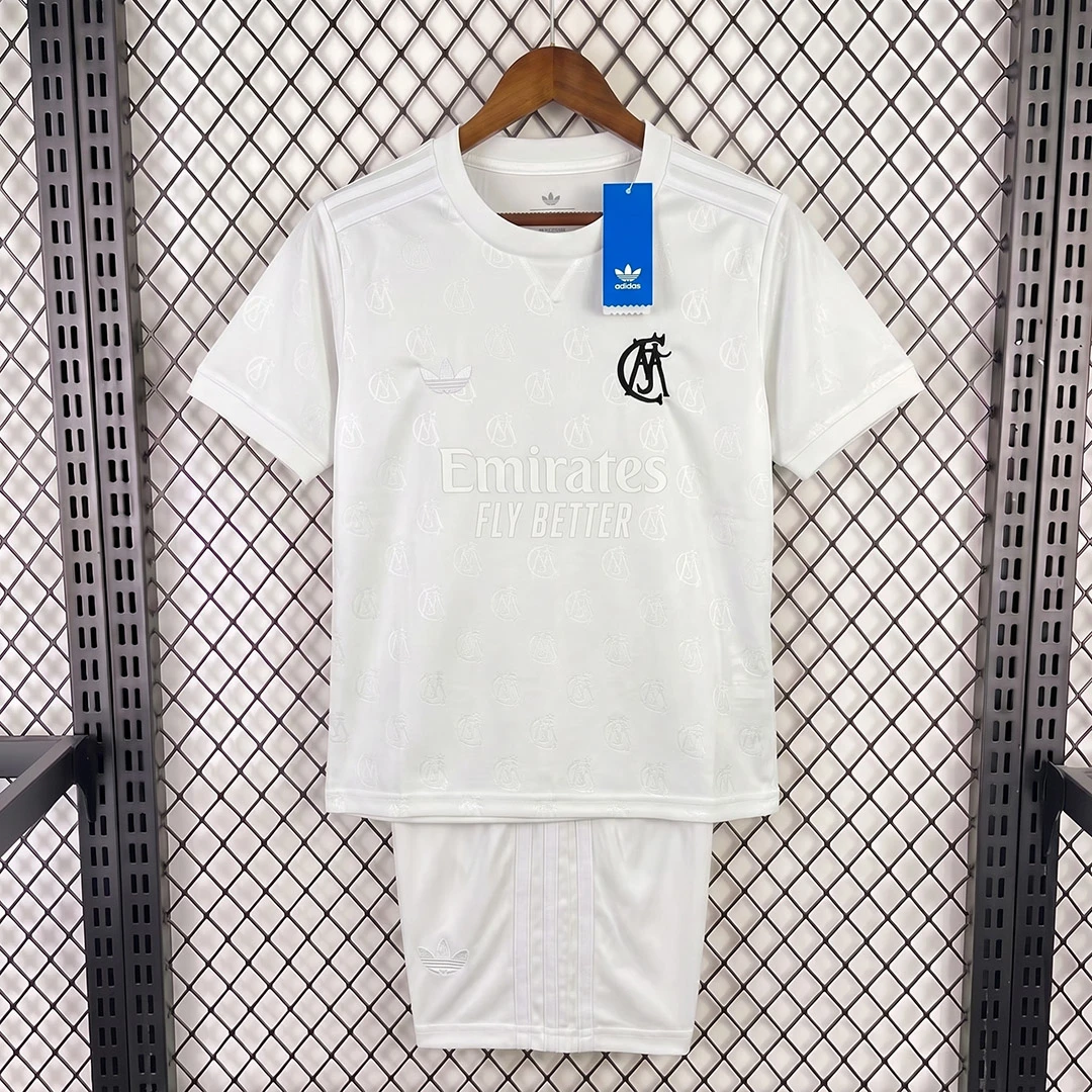 26/27 Real Madrid 125 Years Anniversary Kids Soccer Jersey