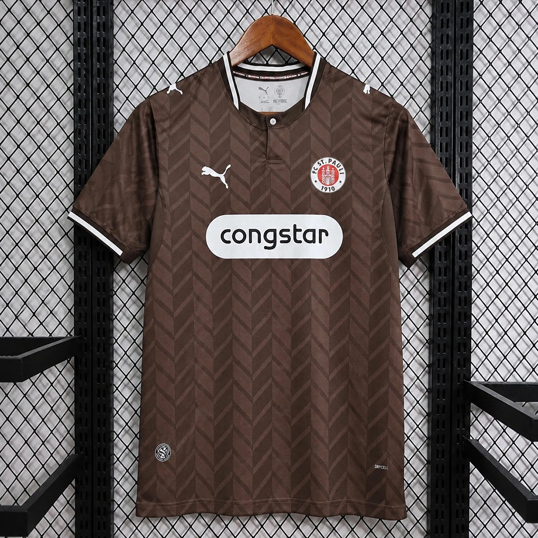 26/27 St. Pauli Home Soccer Jersey