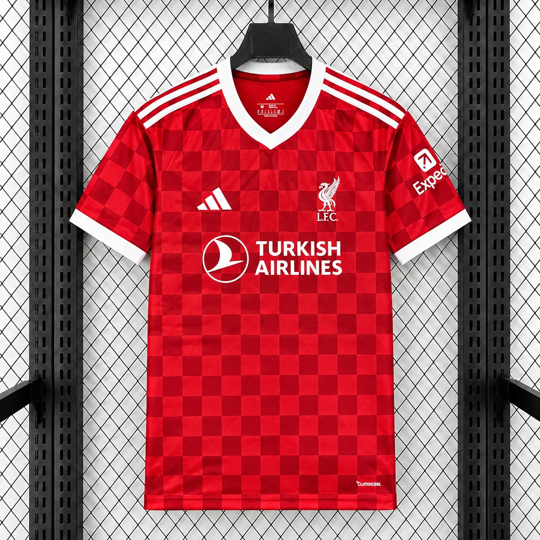 27/28 Liverpool Home Soccer Jersey