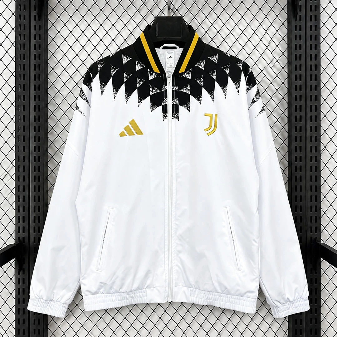 26/27 Juventus Stadium Track Top White Windbreaker