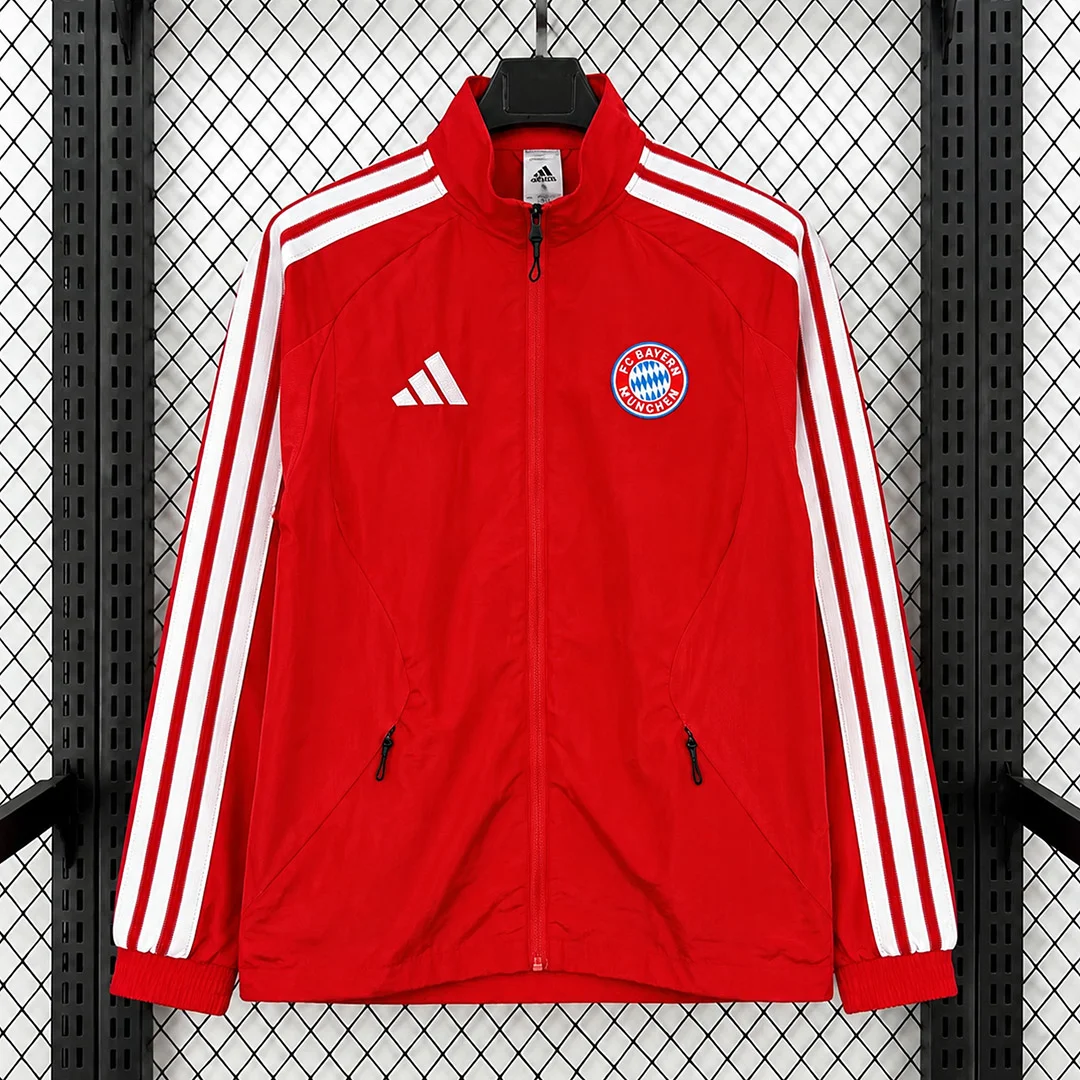 26/27 Bayern Munich Home Red Windbreaker