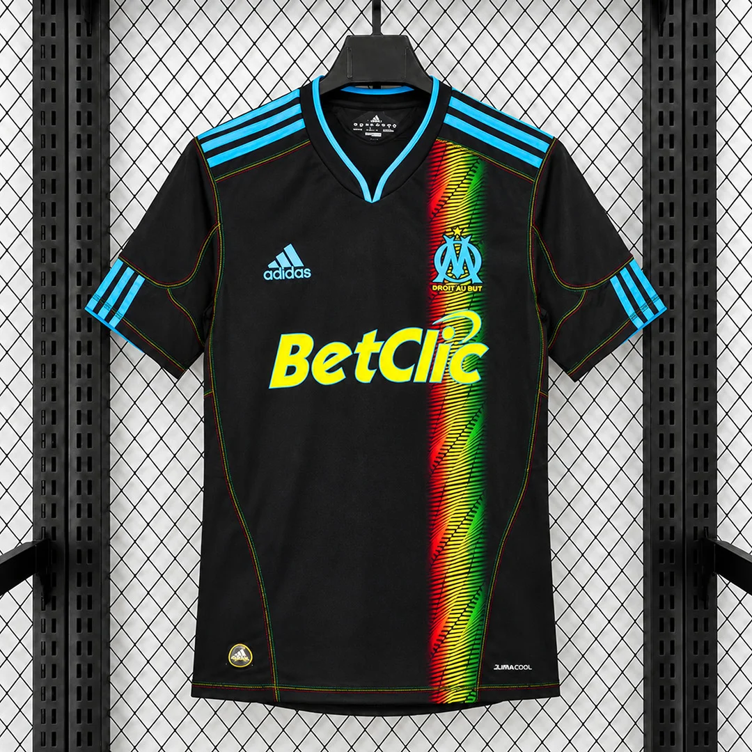 10/11 Olimpique Marseille Third Retro Soccer Jersey