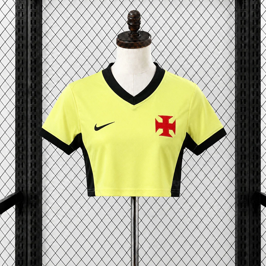 2026 Vasco da Gama Third Women Crop Jersey