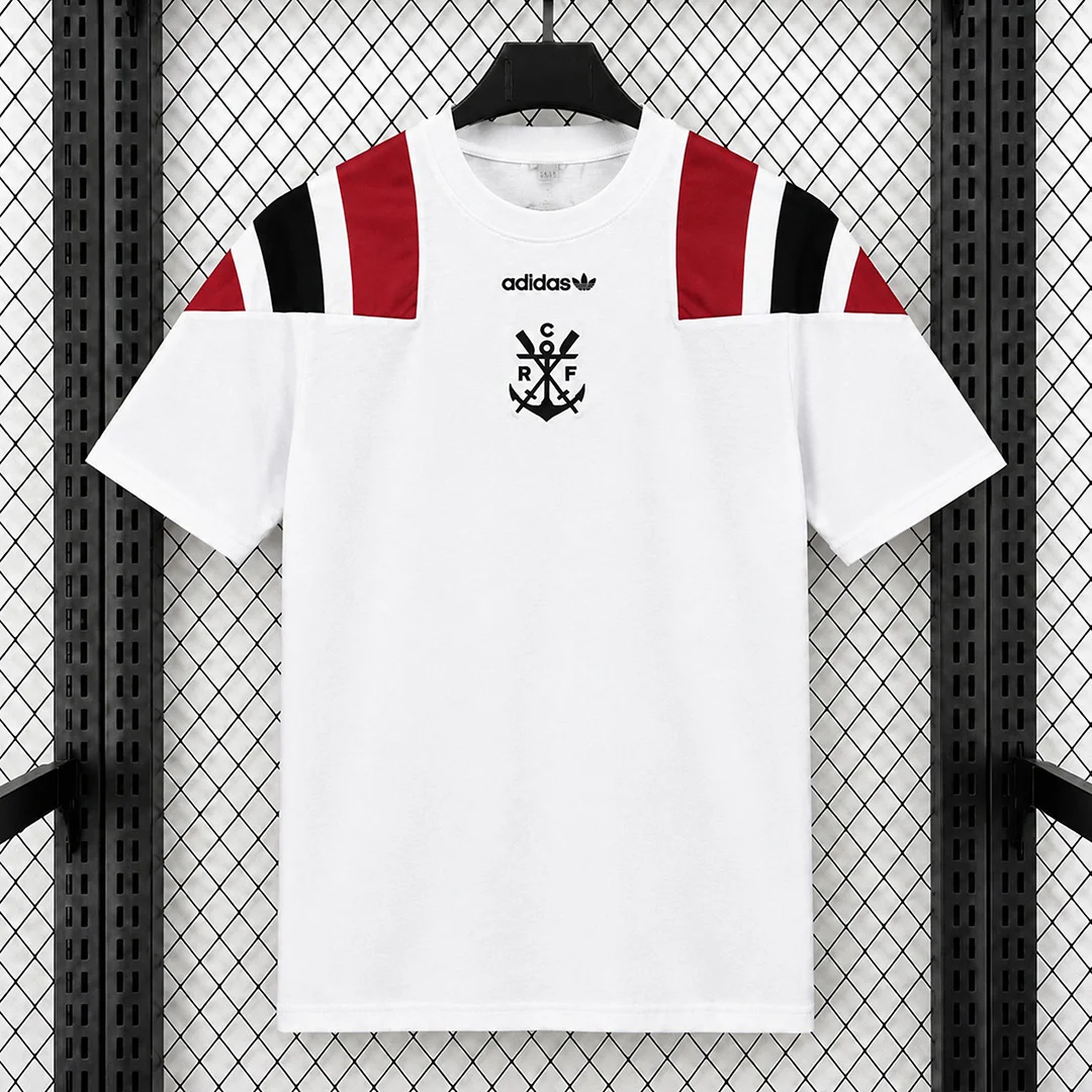 2026 Flamengo EQT White Soccer Jersey