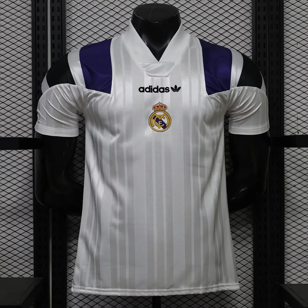 26/27 Real Madrid EQT White Player Version Soccer Jersey