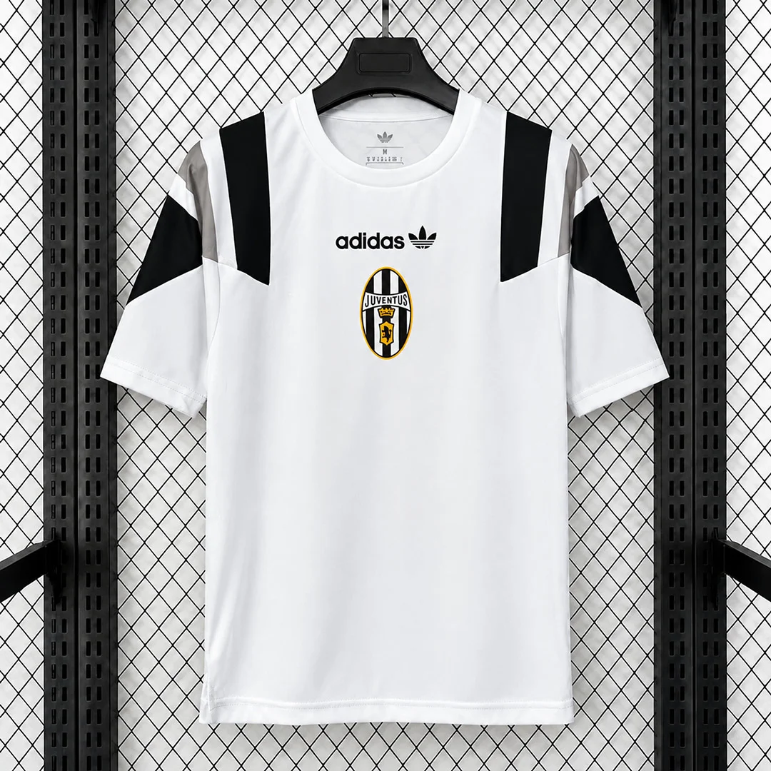 26/27 Juventus EQT White Soccer Jersey