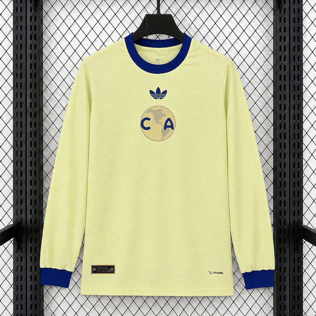 2026 Club America 110 Years Anniversary Long Sleeve Soccer Jersey