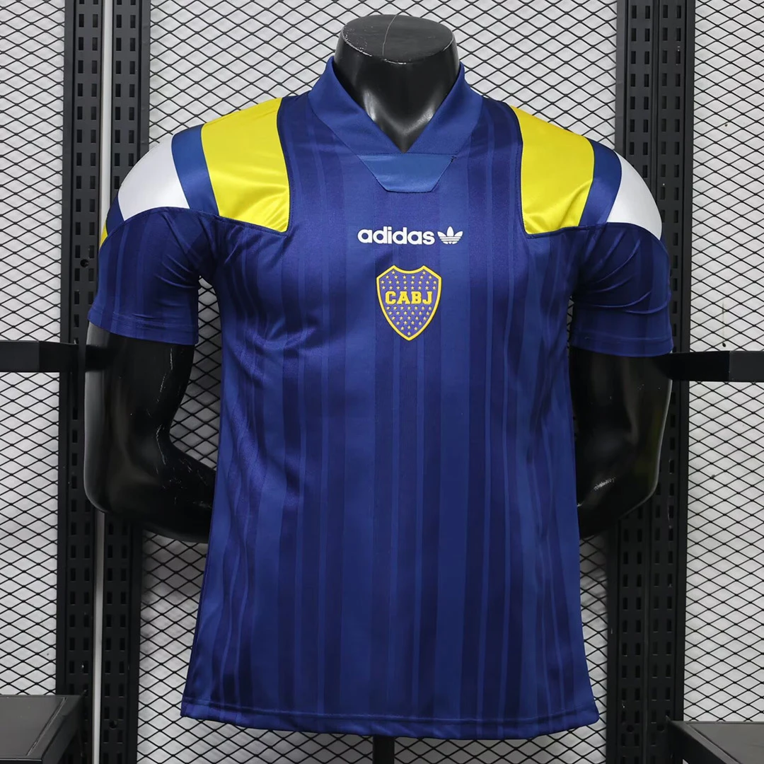 2027 Boca Juniors EQT Blue Player Version Soccer Jersey