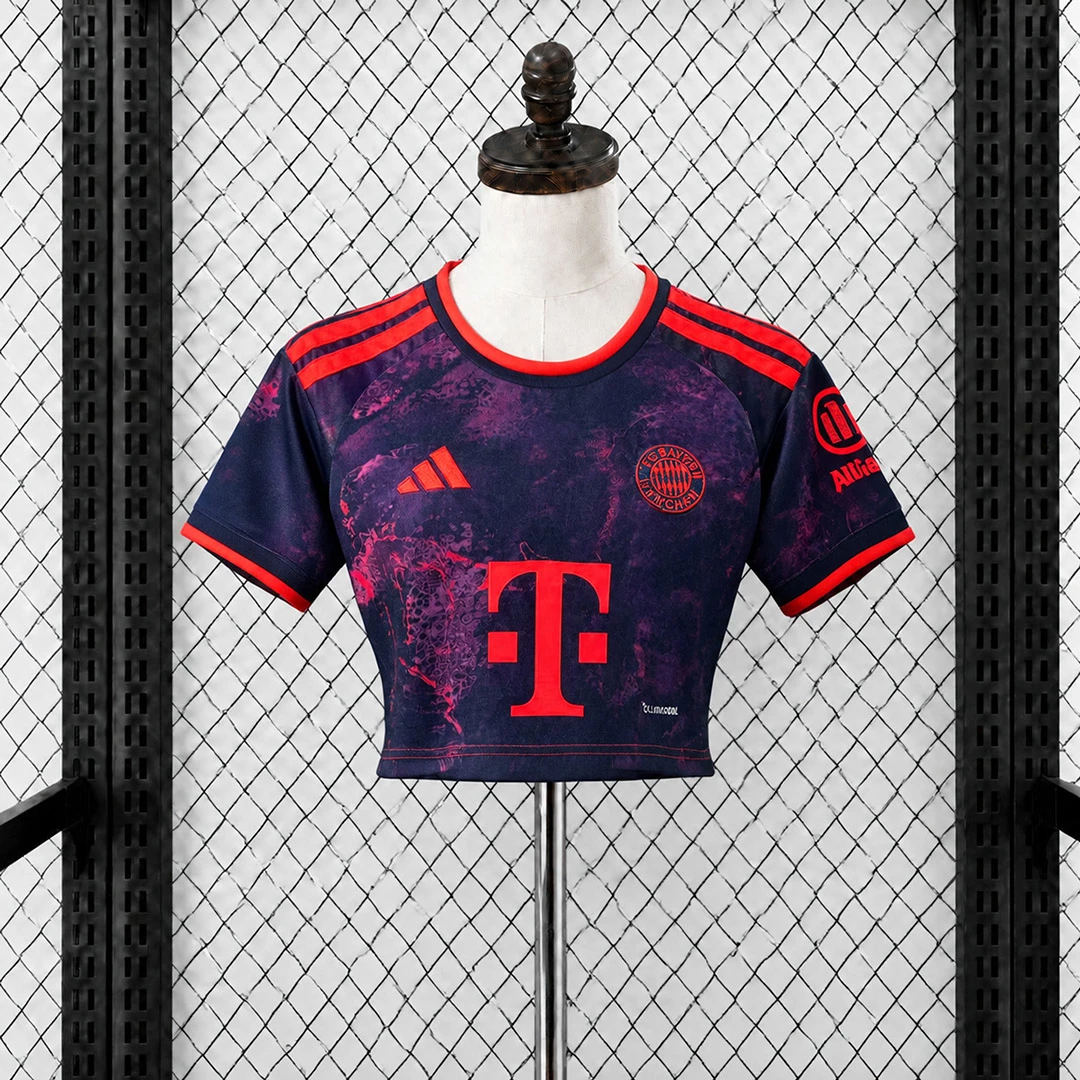 26/27 Bayern Munich Third Women Crop Jersey