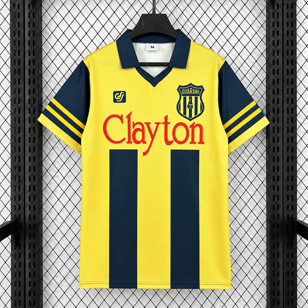 1986 Club Guarani Home Retro Soccer Jersey