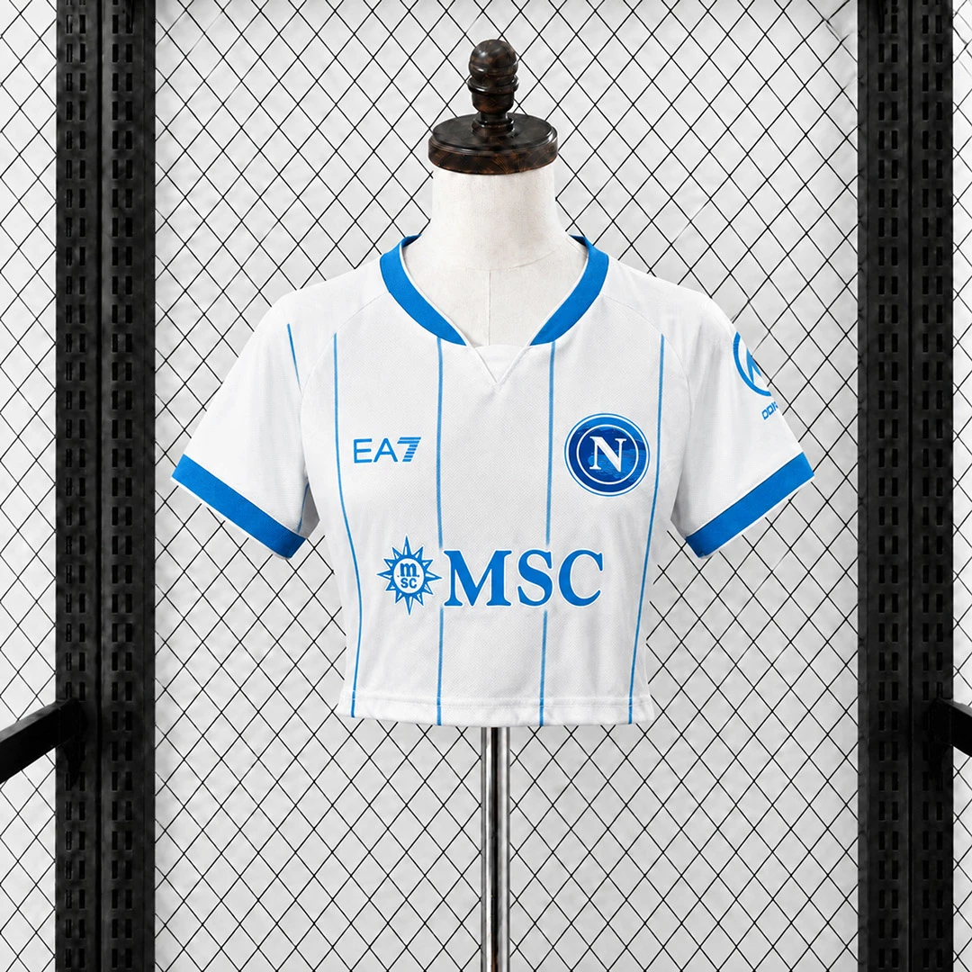 26/27 Napoli Away Women Crop Jersey