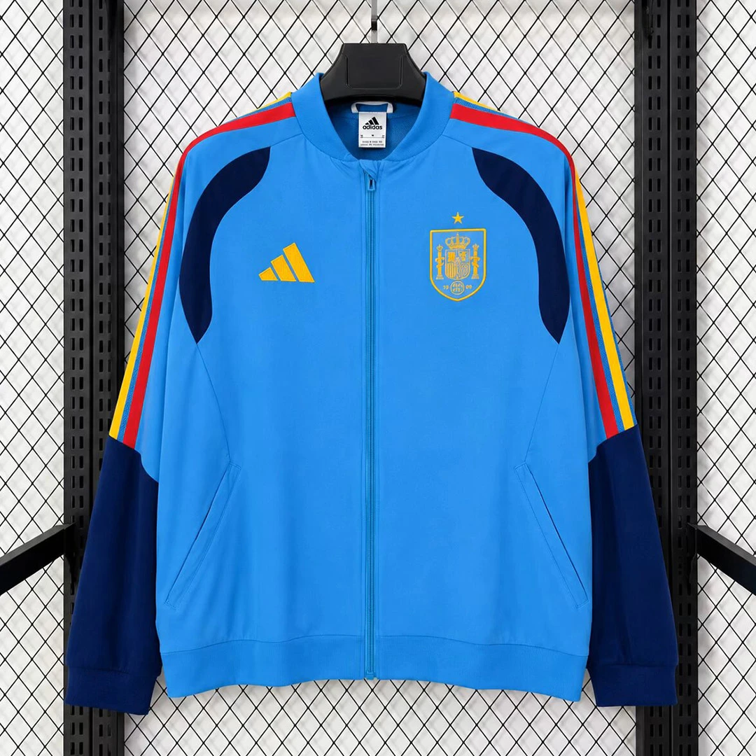 2026 Spain Blue Travel Jacket
