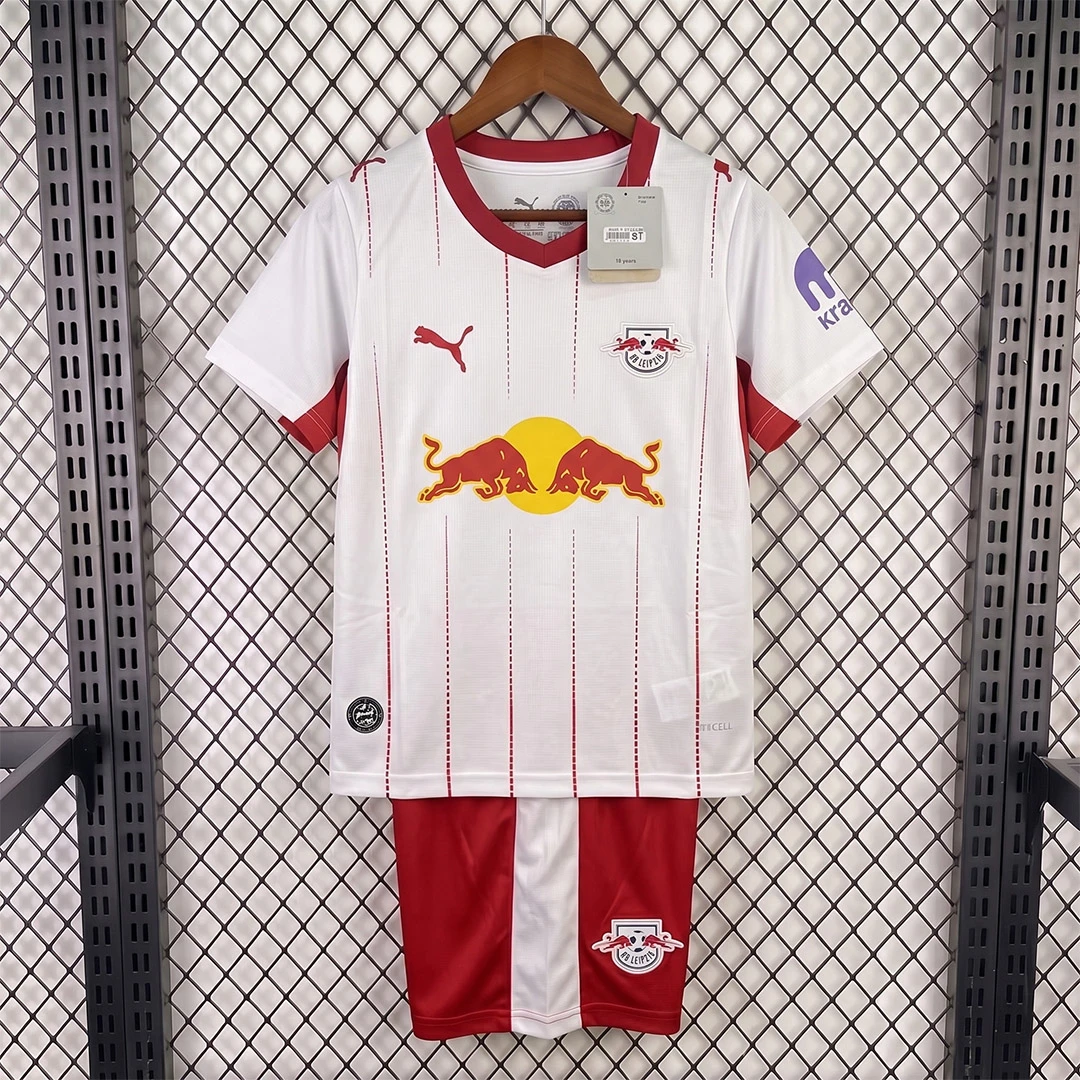 26/27 Leipzig Red Bulls Home Kids Soccer Jersey