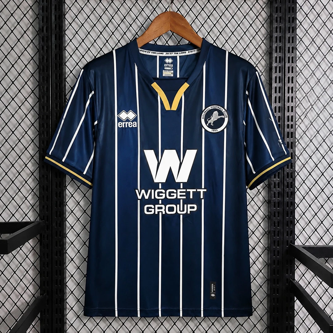 26/27 Millwall Home Soccer Jersey