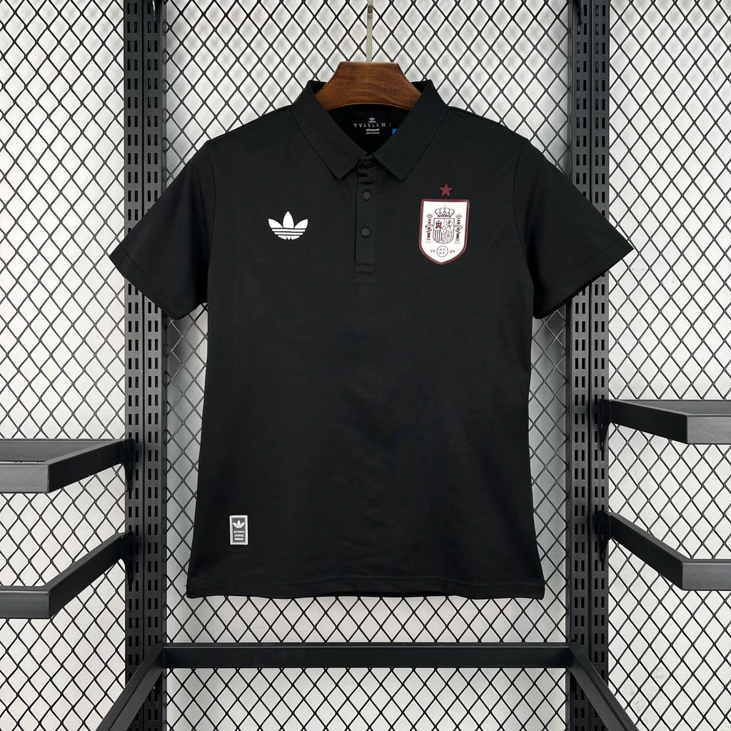 2026 Spain Black Polo