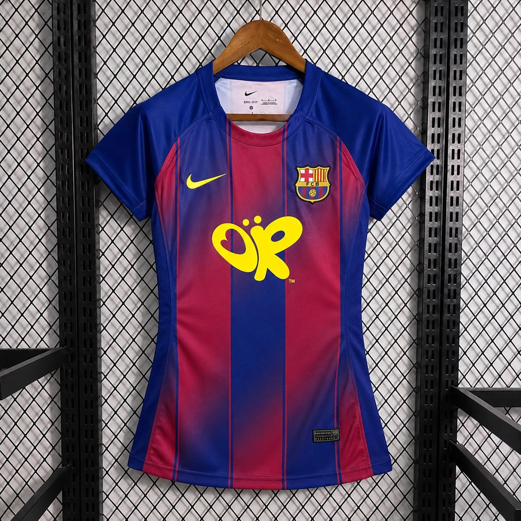 25/26 Barcelona Olivia Rodrigo Special Version Women Soccer Jersey