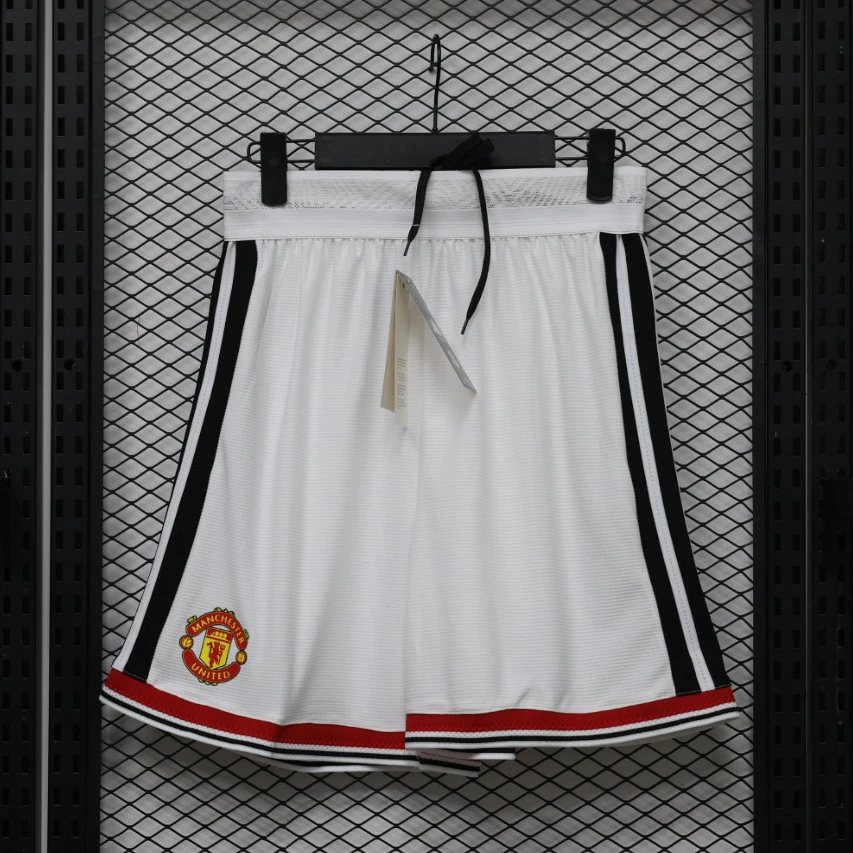 26/27 Manchester United Home Player Version Soccer Shorts
