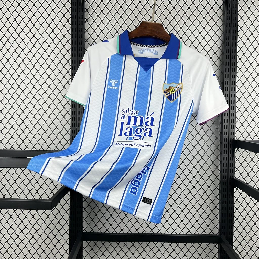 26/27 Malaga Home Soccer Jersey