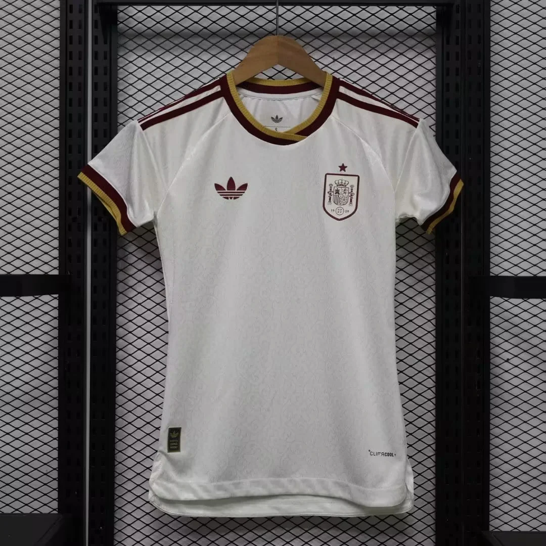 2026 Spain Away Women Player Version Soccer Jersey