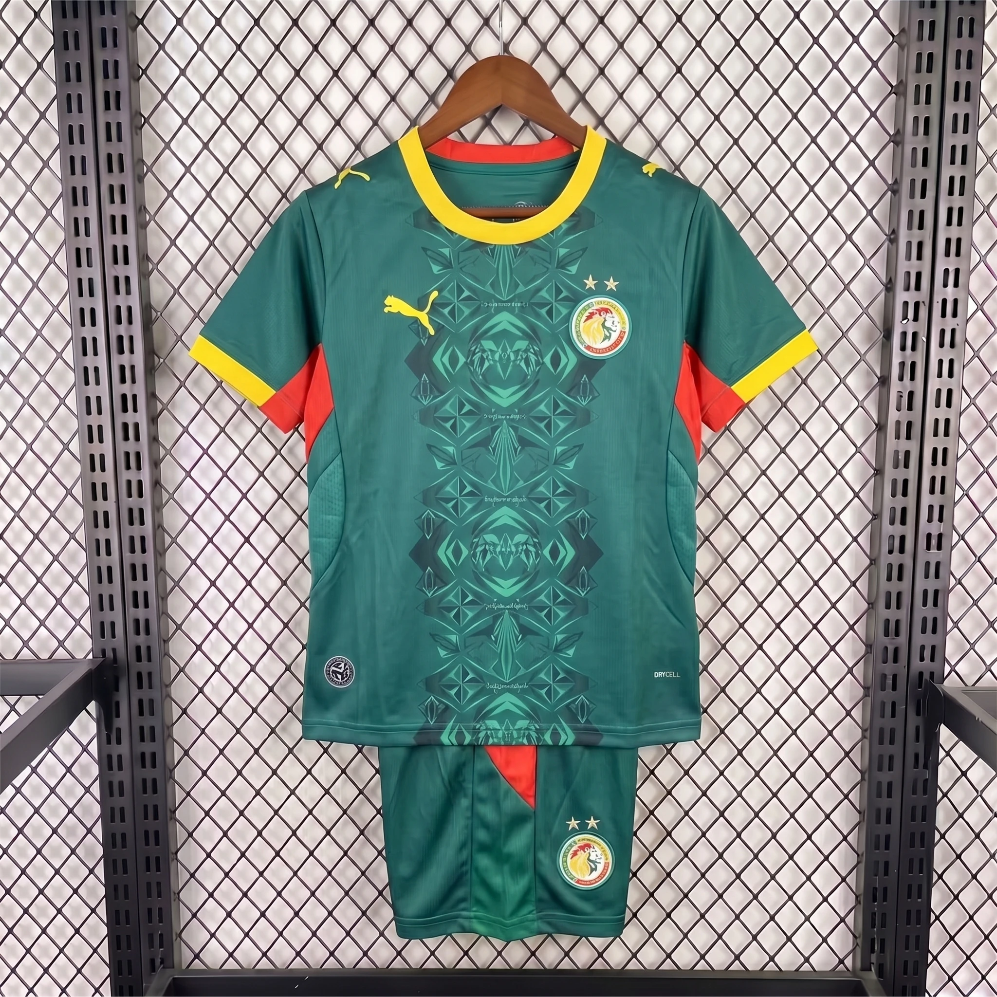 2026 Senegal Away Kids Soccer Jersey Size 16-28
