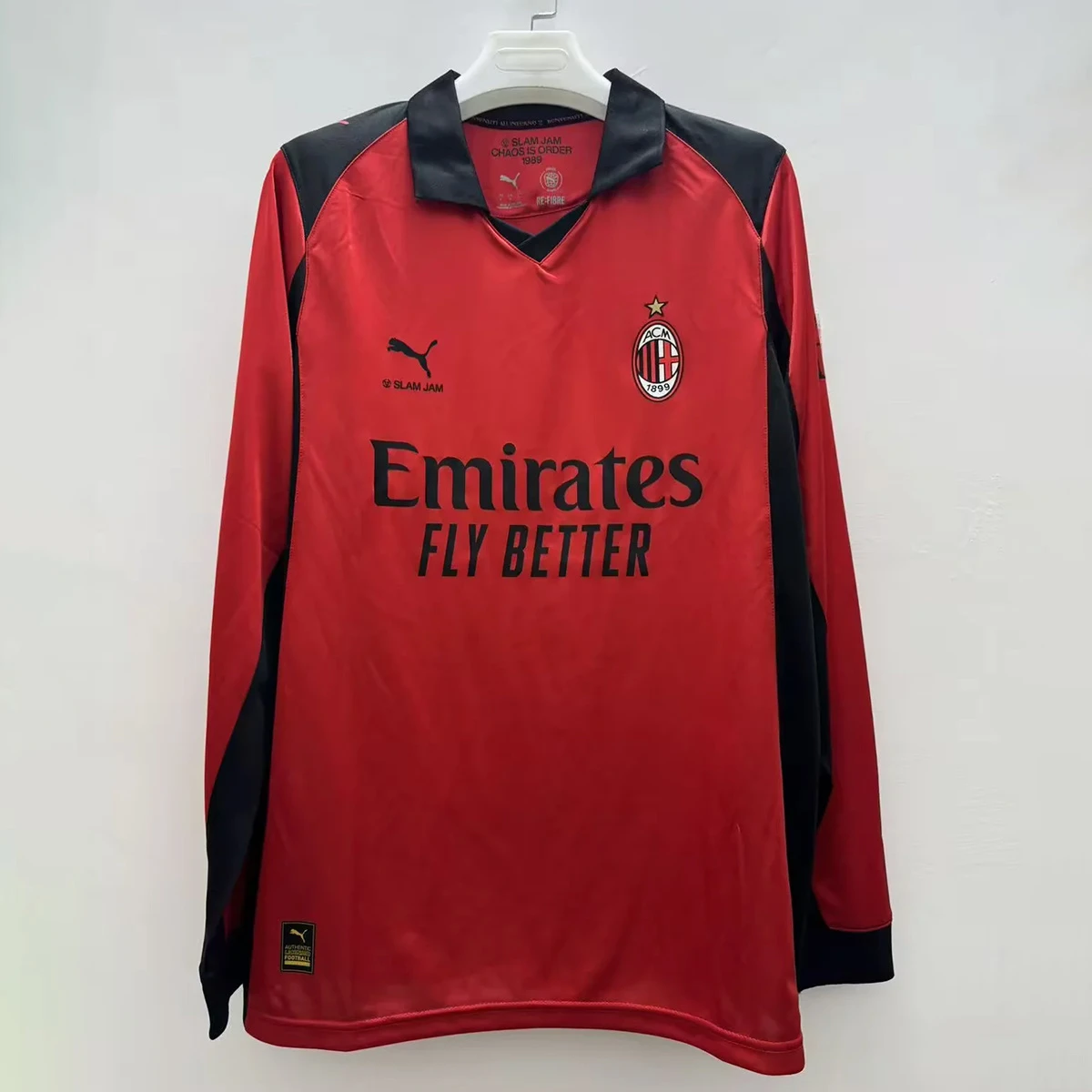 25/26 AC Milan Fourth Long Sleeve Soccer Jersey