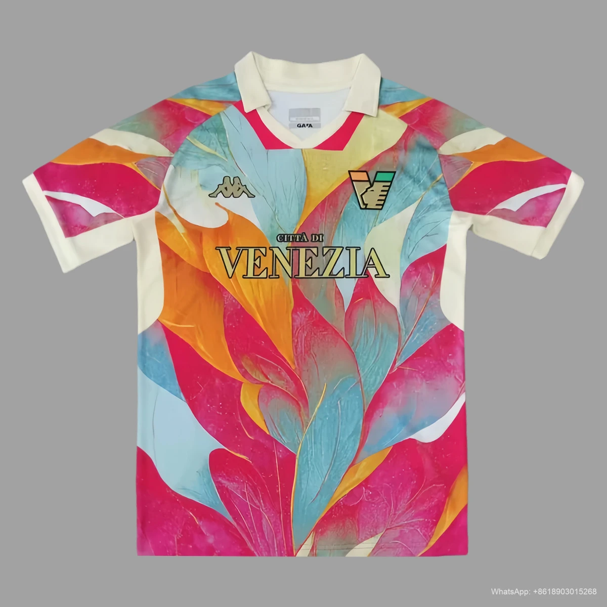 24/25 Venezia conception red green soccer jersey
