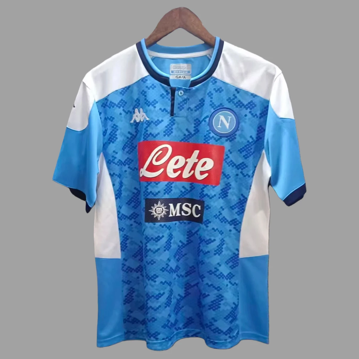 19/20 Napoli Champions League Home Retro Soccer Jersey