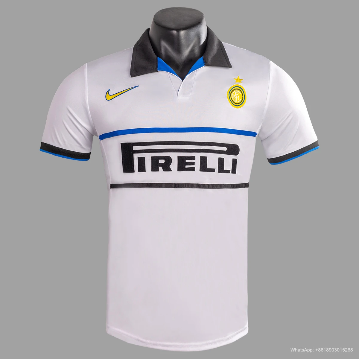 98/99 Inter Milan Away Retro Soccer Jersey