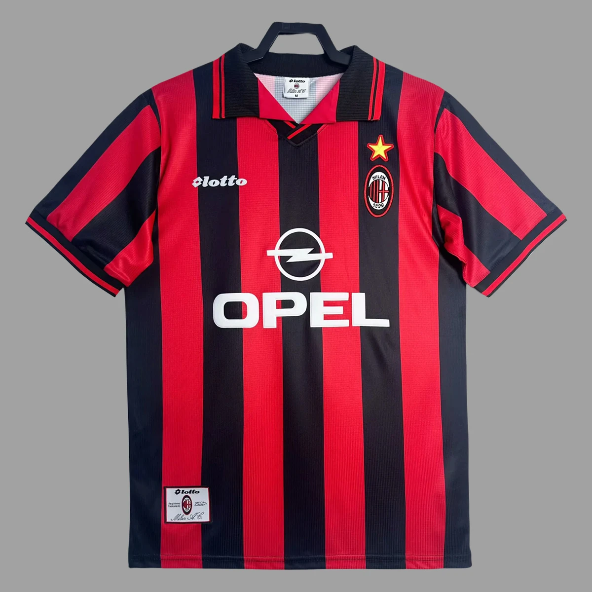 97/98 AC Milan Home Retro Soccer Jersey