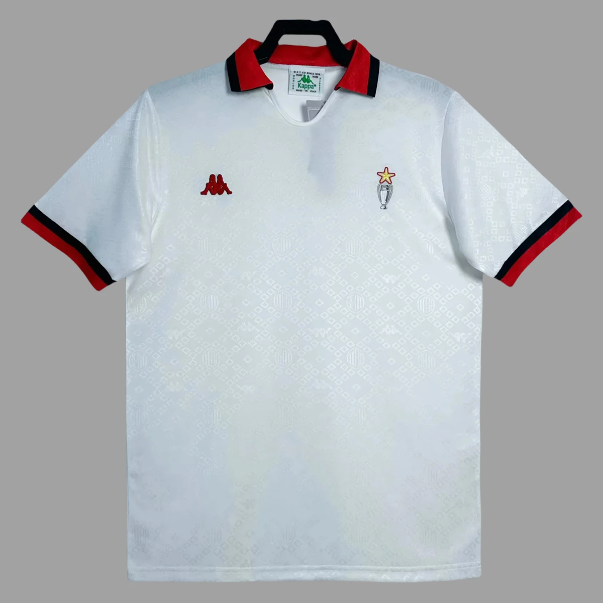 89/90 AC Milan Away Champions League Final Retro Soccer Jersey