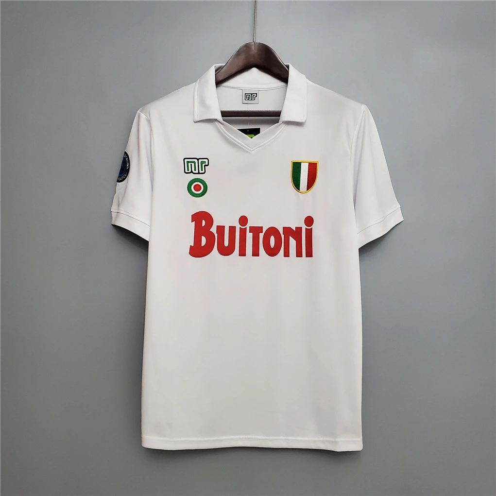 87/88 Napoli Away Retro Soccer Jersey