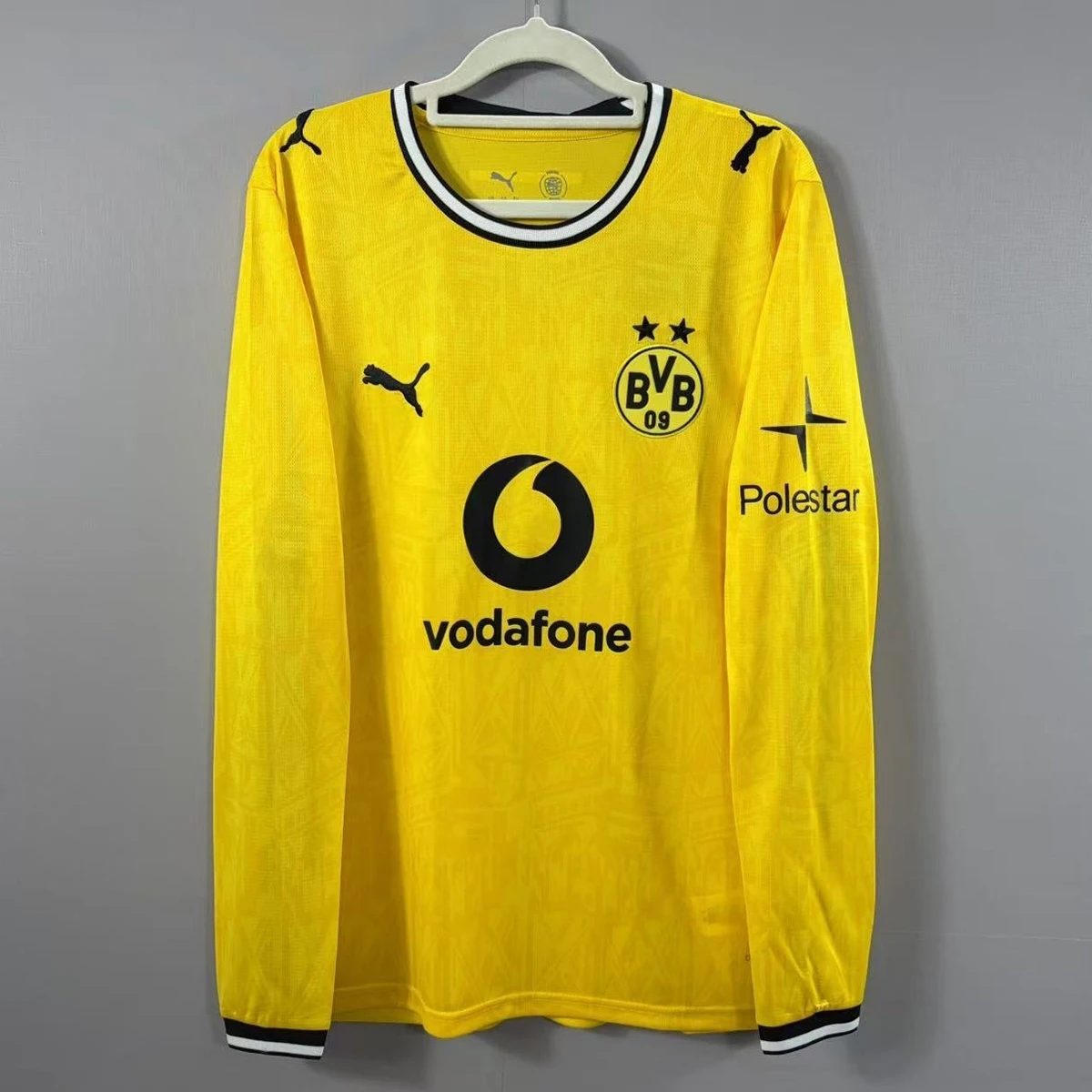 26/27 Dortmund Home Long Sleeve Soccer Jersey