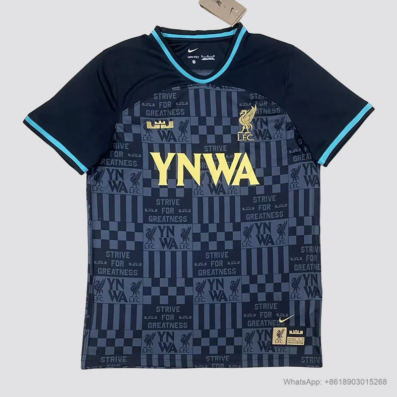 2024 Liverpool x LeBron James soccer jersey yupoo size S-4XL