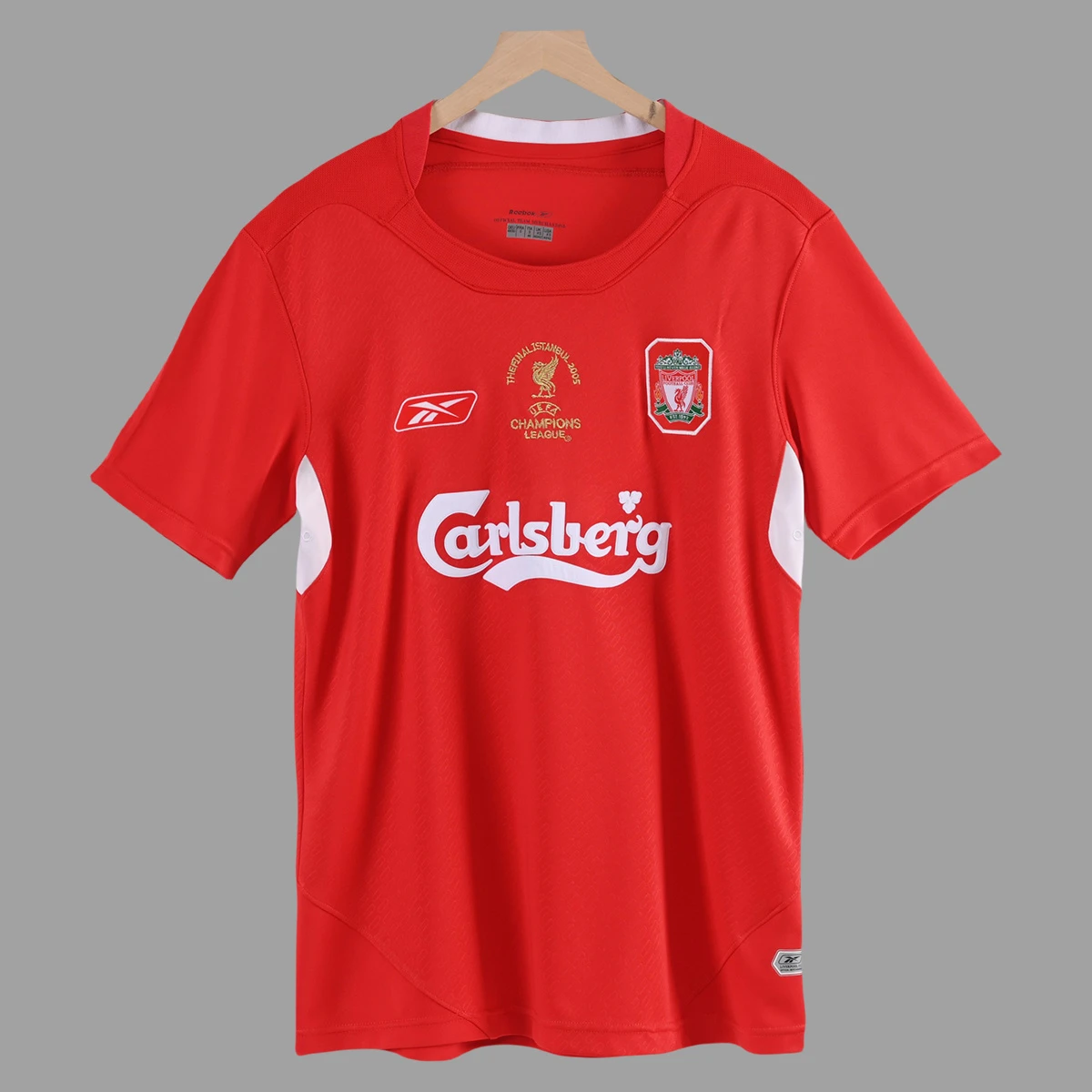 04/05 Liverpool Home Champions Final Retro Soccer Jersey