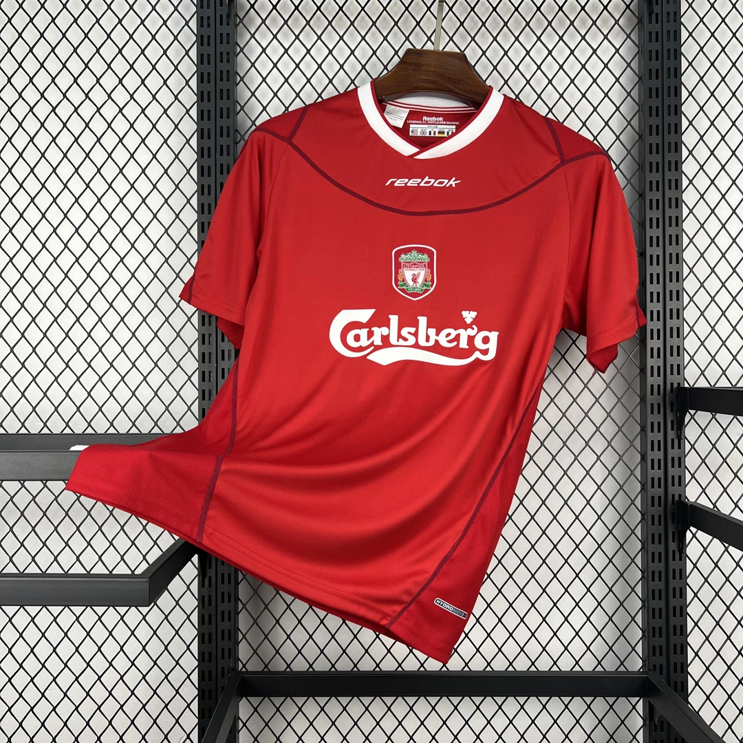 02/04 Liverpool Home Retro Soccer Jersey
