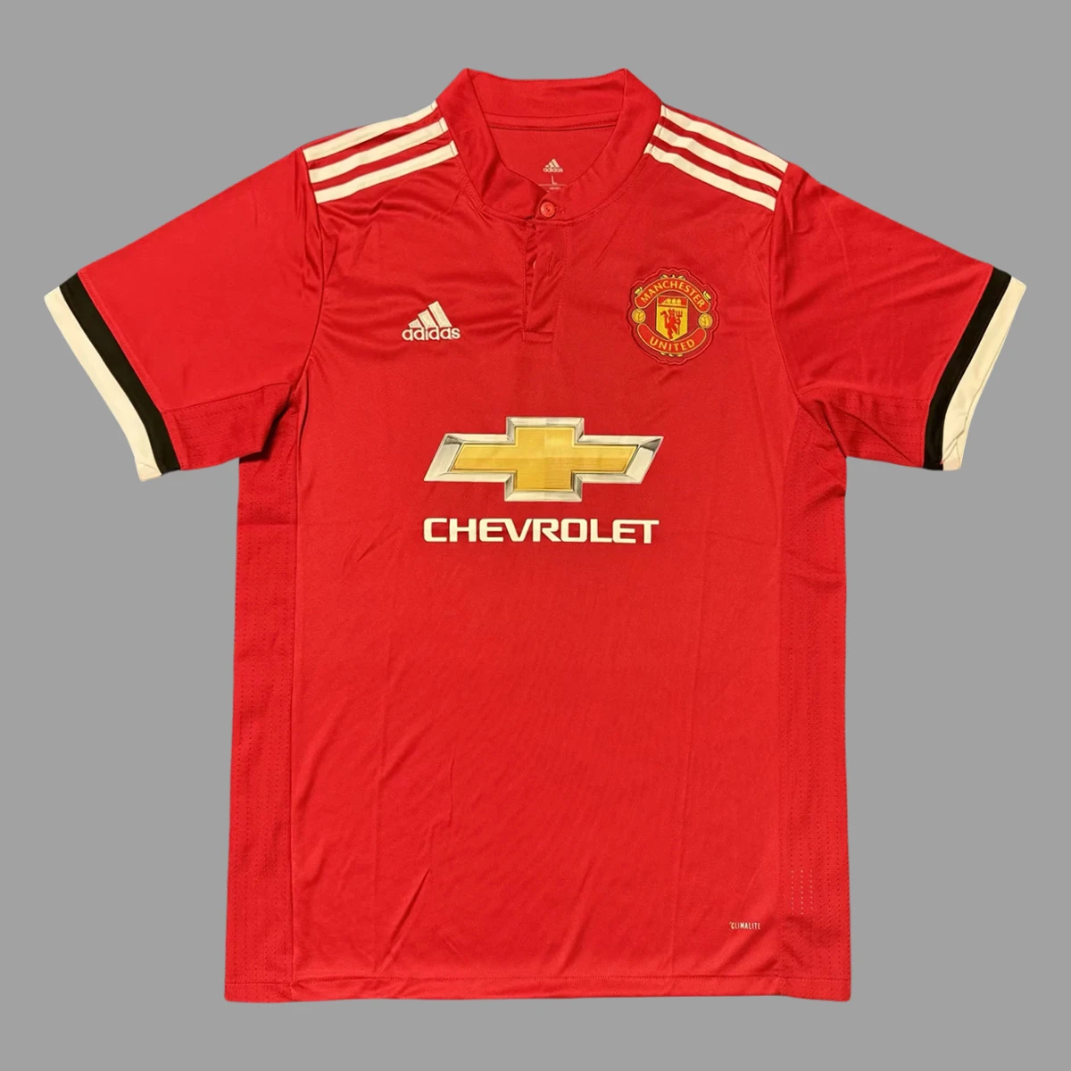 17/18 Manchester United Home Retro Soccer Jersey