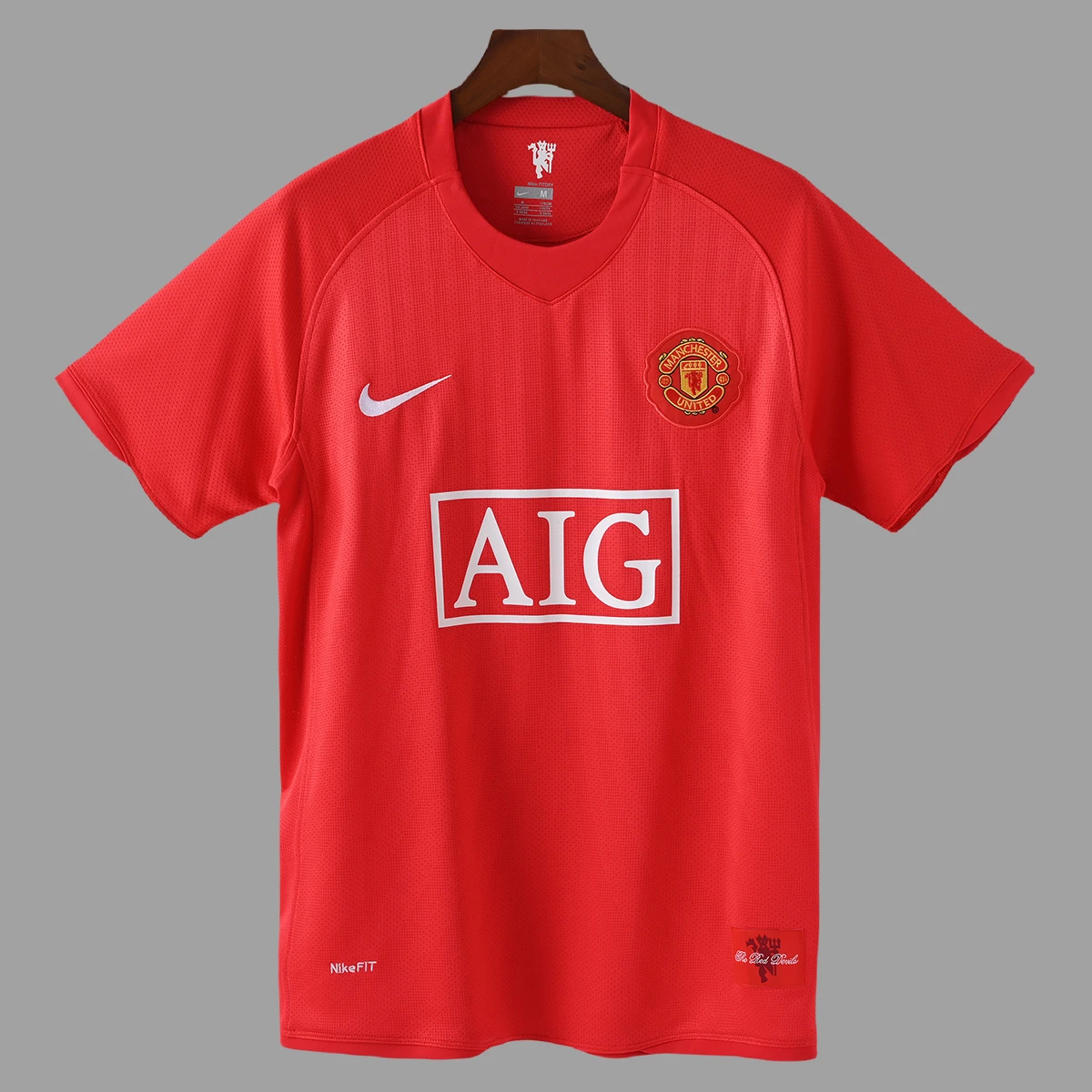 07/08 Manchester United Home Retro Soccer Jersey
