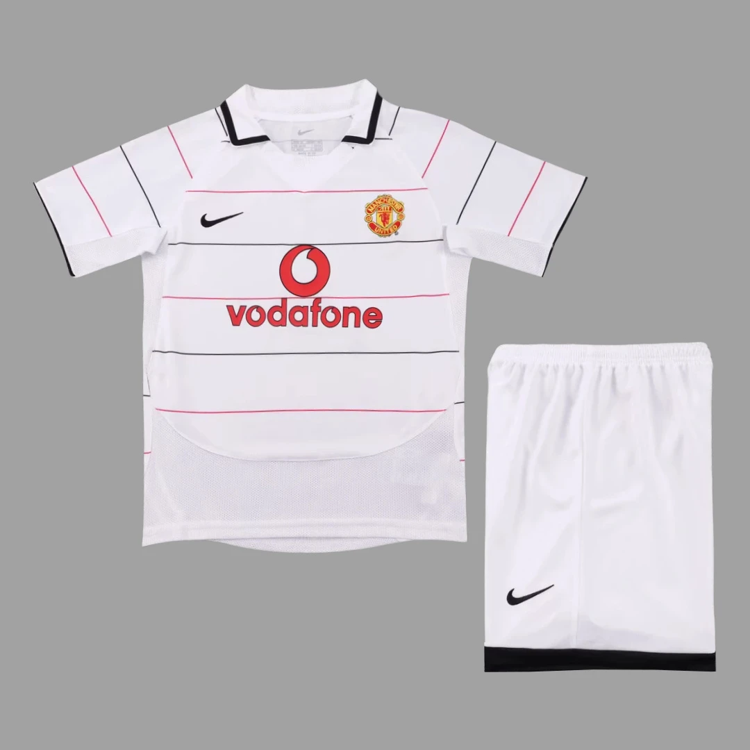 03/05 Manchester United Third Kids Retro Soccer Jersey Size 16-28