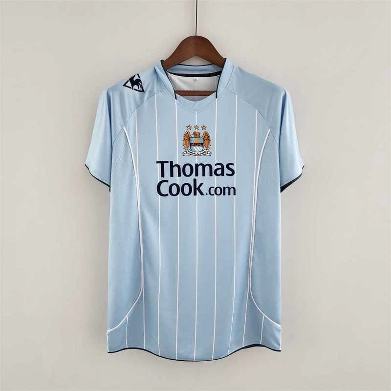 1269/07/08 Manchester City Home Retro Soccer Jersey