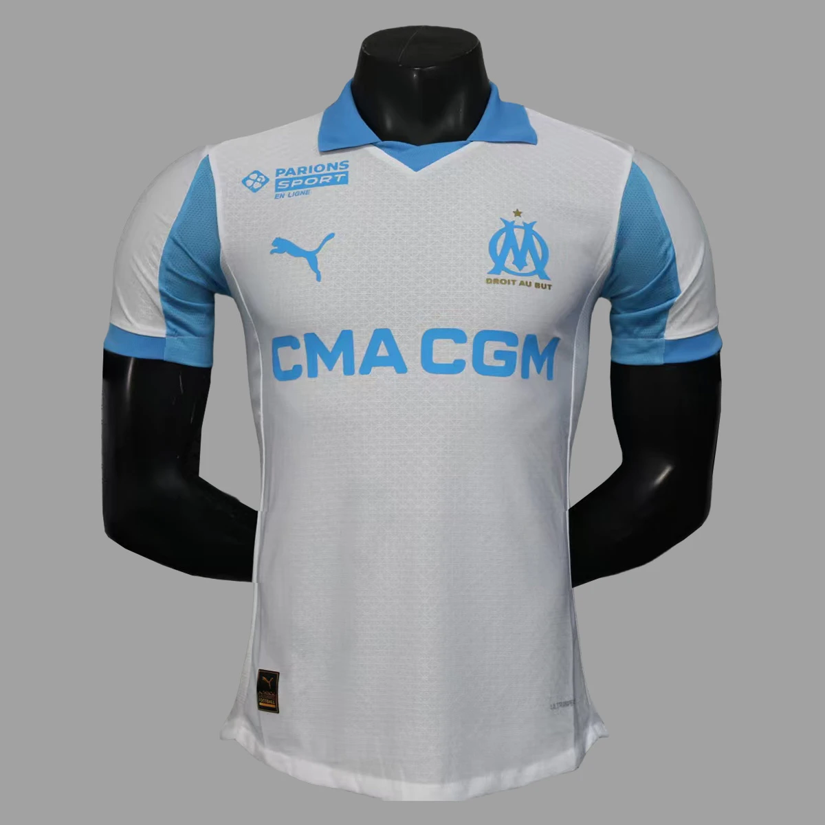 25/26 Marseille Home Player Version Soccer Jersey