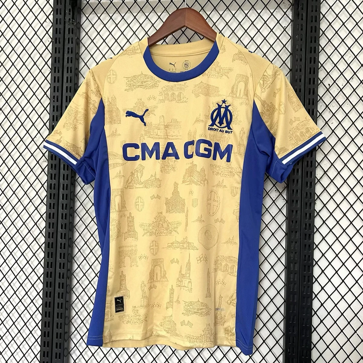 25/26 Marseille Fourth Soccer Jersey